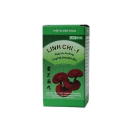Thuốc Linh Chi-f Fito điều hòa huyết áp, tăng miễn dịch (40 viên)