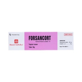 Thuốc Forsancort Medipharco điều trị viêm da không nhiễm khuẩn (10g)