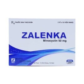 Thuốc Zalenka 50mg Davi Pharm điều trị nhiễm trùng, kháng viêm (3 vỉ x 10 viên)