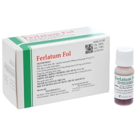 Thuốc Ferlatum Fol Italfarmco phòng ngừa, điều trị thiếu sắt và folat (10 lọ)