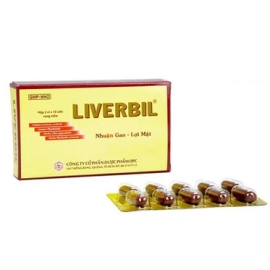 Thuốc Liverbil OPC điều trị viêm gan, suy giảm chức năng gan (2 vỉ x 10 viên)