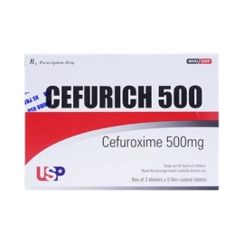Thuốc Cefurich 500mg US Pharma điều trị nhiễm trùng đường hô hấp (10 viên)