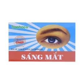 Thuốc Sáng Mắt Traphaco điều trị các bệnh về mắt (10 vỉ x 10 viên)