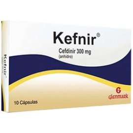 Thuốc Kefnir 300mg Glenmark điều trị nhiễm trùng nhẹ đến vừa (5 vỉ x 4 viên)