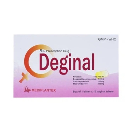 Thuốc Deginal Mediplantex hỗ trợ điều trị viêm âm đạo (10 viên)