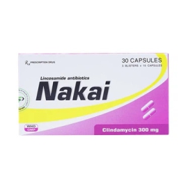 Thuốc Nakai 300mg Đạt Vi Phú phòng ngừa viêm màng trong tim (3 vỉ x 10 viên)