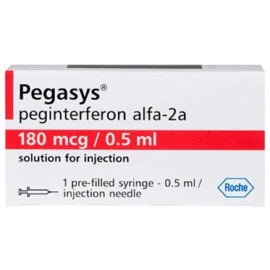 Thuốc Pegasys 180mcg/0.5ml Roche điều trị viêm gan B, viêm gan C mạn tính