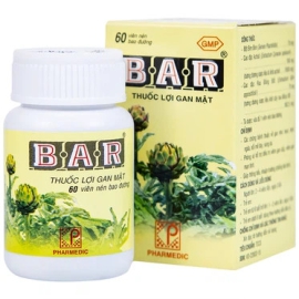 Thuốc Bar Pharmedic phòng và điều trị bệnh về gan (60 viên)
