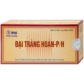 Thuốc Đại Tràng Hoàn P/H điều trị viêm đại tràng cấp và mãn tính (10 gói)