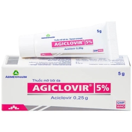 Thuốc mỡ bôi da Agiclovir 5% Agimexpharm