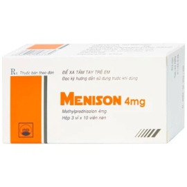 Thuốc Menison 4mg Pymepharco điều trị các bệnh viêm, dị ứng (30 viên)