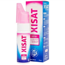 Nước biển sâu Xisat xịt sạch thông mũi dùng cho trẻ em (75ml)