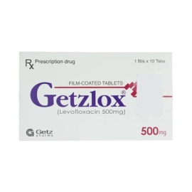 Thuốc Getzlox 500mg Getz điều trị các trường hợp nhiễm khuẩn (10 viên)