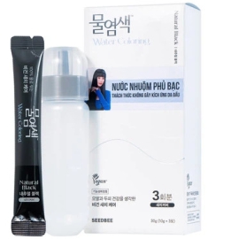 Nước nhuộm phủ bạc - đen tự nhiên Seedbee Water Coloring Natural Black (30g)