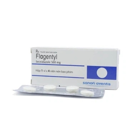 Thuốc Flagentyl 500mg Sanofi điều trị nhiễm khuẩn (1 vỉ x 4 viên)