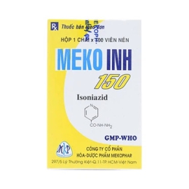 Thuốc Meko INH 150mg Mekophar phòng và điều trị lao phổi (100 viên)