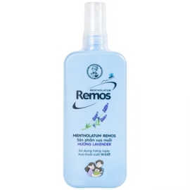 Xịt chống muỗi Remos hương Lavender xua muỗi suốt 10 giờ (150ml)