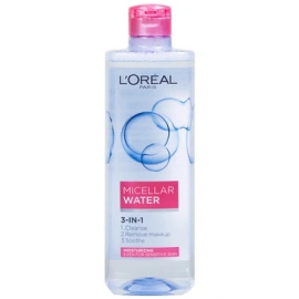 Nước tẩy trang Loreal Micellar Water Moisturizing dành cho da khô, da thường, da nhạy cảm (400ml)