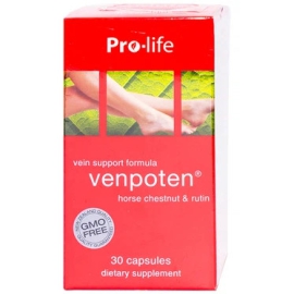 Viên uống Venpoten Pro-life New Zealand Nutritionals hỗ trợ làm tăng trương lực tĩnh mạch (30 viên)