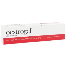 Gel thuốc Oestrogel Besins điều trị thiếu estrogen, ngừa loãng xương (80g)