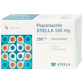 Thuốc Fluconazole Stella 150mg điều trị viêm màng não, nhiễm nấm Candida (Hộp 1 viên)