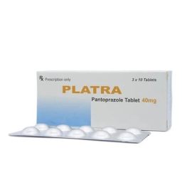 Thuốc Platra 40mg Yeva Therapeutics điều trị trào ngược dạ dày (3 vỉ x 10 viên)