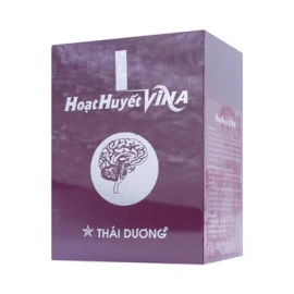 Thuốc Hoạt Huyết Vina Thái Dương giúp bổ huyết, hoạt huyết tăng cường lưu thông máu (5 vỉ x 6 viên)