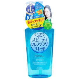 Nước tẩy trang làm sạch nhanh Softymo Speedy Cleansing Liquid Kosé lớp trang điểm trên da (230ml)