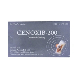 Thuốc Cenoxib 200mg Celogen điều trị thoái hóa khớp (4 vỉ x 10 viên)