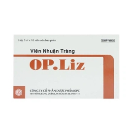 Thuốc nhuận tràng OP.Liz OPC điều trị táo bón (5 vỉ x 10 viên)