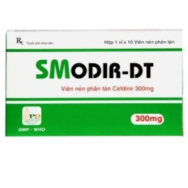 Thuốc Smodir-DT 300mg Phương Đông điều trị nhiễm khuẩn nhẹ, trung bình (10 viên)