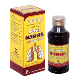 Siro thuốc Bổ Phế Nam Hà Chỉ Khái Lộ KĐ hỗ trợ điều trị ho, tiêu đờm (Chai 125ml)