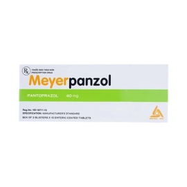 Thuốc Meyerpanzol 40mg Meyer điều trị viêm thực quản trào ngược (30 viên)