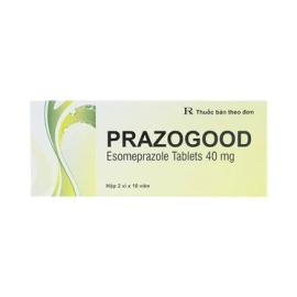 Thuốc Prazogood 40mg Sterling điều trị loét đường tiêu hóa (2 vỉ x 10 viên)