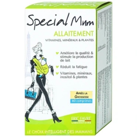 Viên uống Special Mum Breastfeeding Eric Favre bổ sung các vitamin, khoáng chất (4 vỉ x 15 viên)