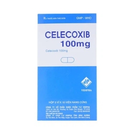 Thuốc Celecoxib 100mg Vidipha điều trị thoái hóa khớp (3 vỉ x 10 viên)