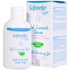 Gel tắm dịu nhẹ Saforelle Bébé Gel Lavant Douse cho làn da nhạy cảm của trẻ sơ sinh và trẻ nhỏ (250ml)