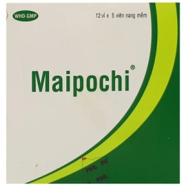 Thuốc Maipochi Phil cải thiện tình trạng run giật do thiếu magnesi (5 vỉ x 12 viên)