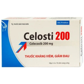 Thuốc Celosti 200mg DHG điều trị triệu chứng thoái hóa khớp (2 vỉ x 10 viên)