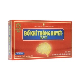 Thuốc Bổ Khí Thông Huyết BVP điều trị rối loạn tuần hoàn não (6 vỉ x 10 viên)