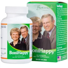 Viên uống BoniHappy Botania hỗ trợ điều trị mất ngủ, cải thiện và phục hồi sức khỏe (60 viên)