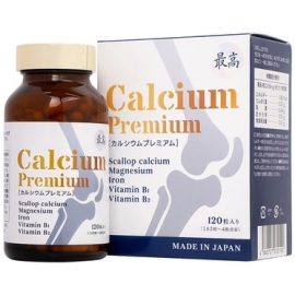 Viên uống Calcium Premium JpanWell bổ sung canxi, vitamin và khoáng chất (120 viên) (1)