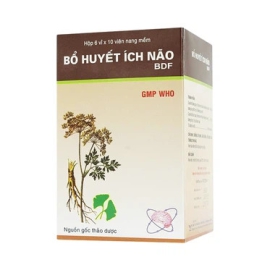 Thuốc Bổ Huyết Ích Não Bidiphar hỗ trợ điều trị suy giảm trí nhớ, kém tập trung (6 vỉ x 10 viên)