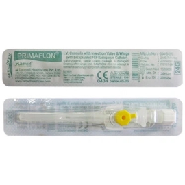 Kim luồn 24 giúp hạn chế lệch vỡ vein khi dẫn truyền dịch (100 cái)