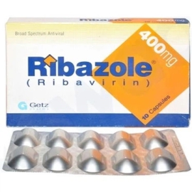 Thuốc Ribazole 400mg Getz Pharma điều trị viêm gan siêu vi C (10 viên)
