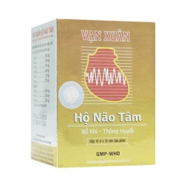 Thuốc Hộ Não Tâm Vạn Xuân giúp bổ khí, hoạt huyết (10 vỉ x 10 viên)