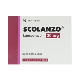 Thuốc Scolanzo 30mg Laboratorios Liconsa điều trị loét tá tràng (2 vỉ x 7 viên)