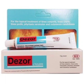Thuốc Dezor Cream HOE hỗ trợ điều trị nhiễm nấm ngoài da (15g)
