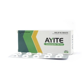 Thuốc Ayite 100mg Davi Pharm hỗ trợ điều trị loét dạ dày (6 vỉ x 10 viên)