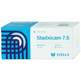 Thuốc Stadxicam 7.5mg Stella điều trị viêm khớp dạng thấp (5 vỉ x 10 viên)